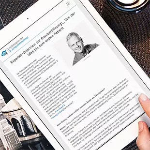 Autor Arnd Kensy im Magazin Existenzgründer